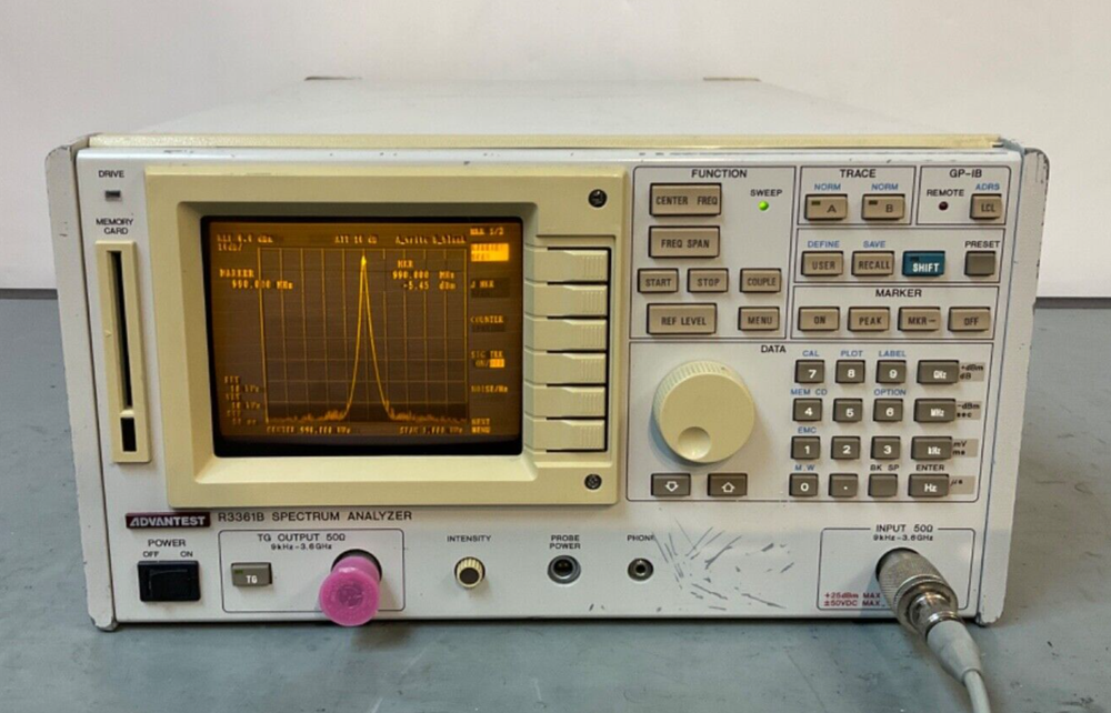 Advantest R3361B Spectrum Analyzer 9Khz-2.6Ghz - TESTED
