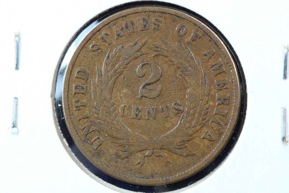 1870 Two Cent (2C) 4OJI