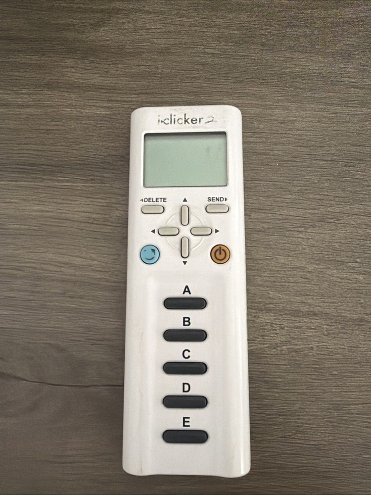 I Clicker 2 Student Remote Control for Classroom White
