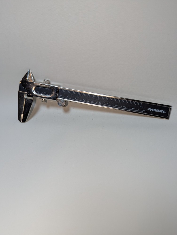 Husky 5" High Contrast Vernier Caliper