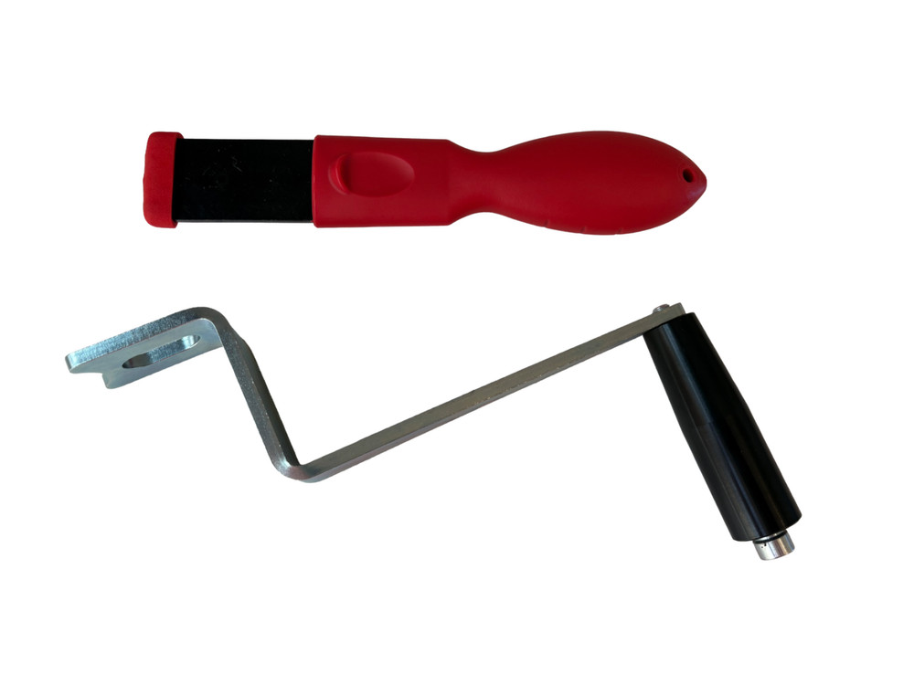 Brake Disc Lip Rust removal Tool & handle Tungsten Carbide End