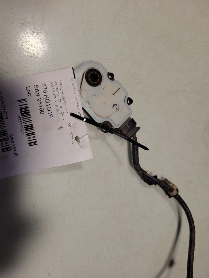 ODYSSEY 2019 Air Shutter MOTOR ONLY, W/ HARNESS