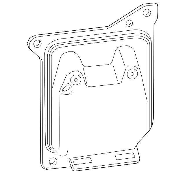 Genuine Ford Blind Spot Detection System Warning Sensor Bracket KB3Z14D189B