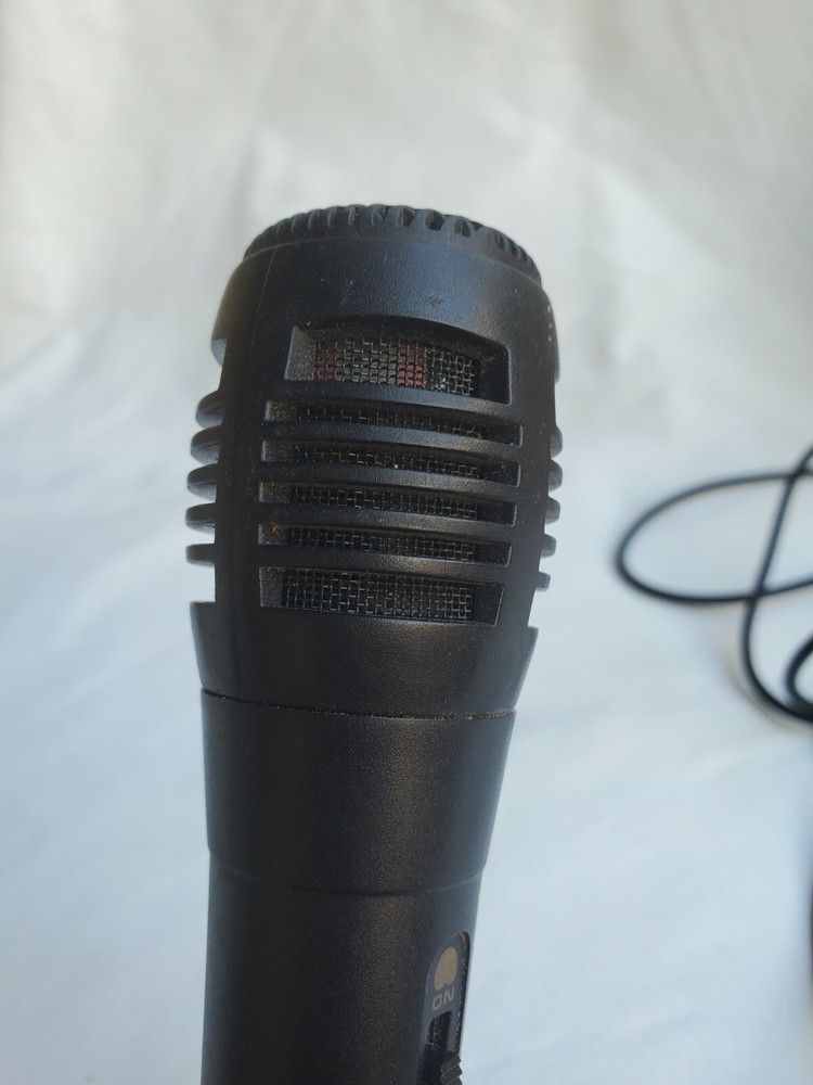 Microphone For Singing Machine Karaoke Pre Owned Black