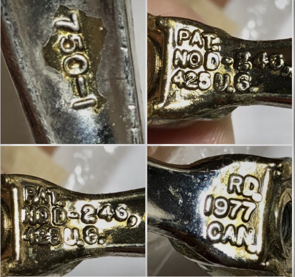 10 Metal Drawer Pulls 5.25” Long. 1977