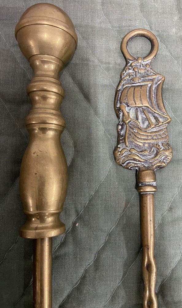 Antique Fireplace Accessories x8 (Please Read Description)