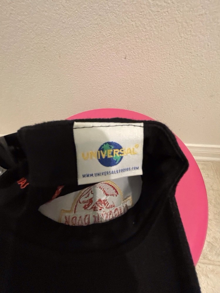 Jurassic Park The Ride Universal Studios Black Adjustable Hat
