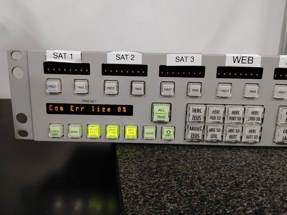 SONY BKS-R3216 Multi Bus Control Display Panel Unit