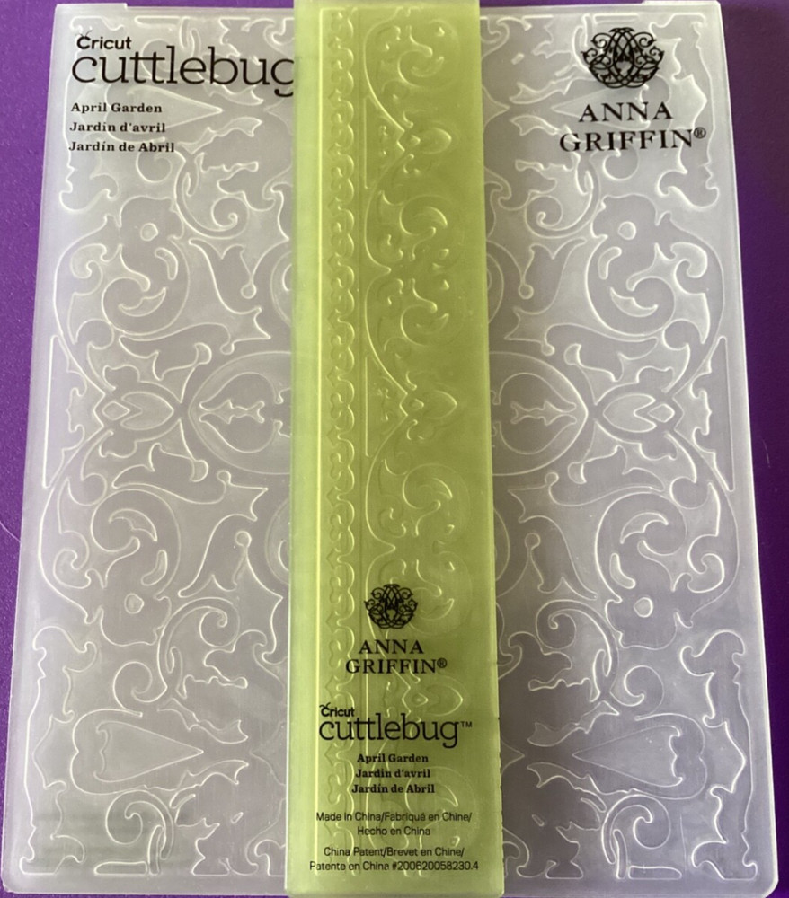 Anna Griffin April Garden Embossing Folder