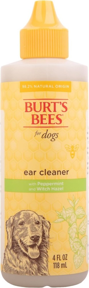 Natural Dog Ear Cleaner with Peppermint & Witch Hazel – 4 oz Relief Solution