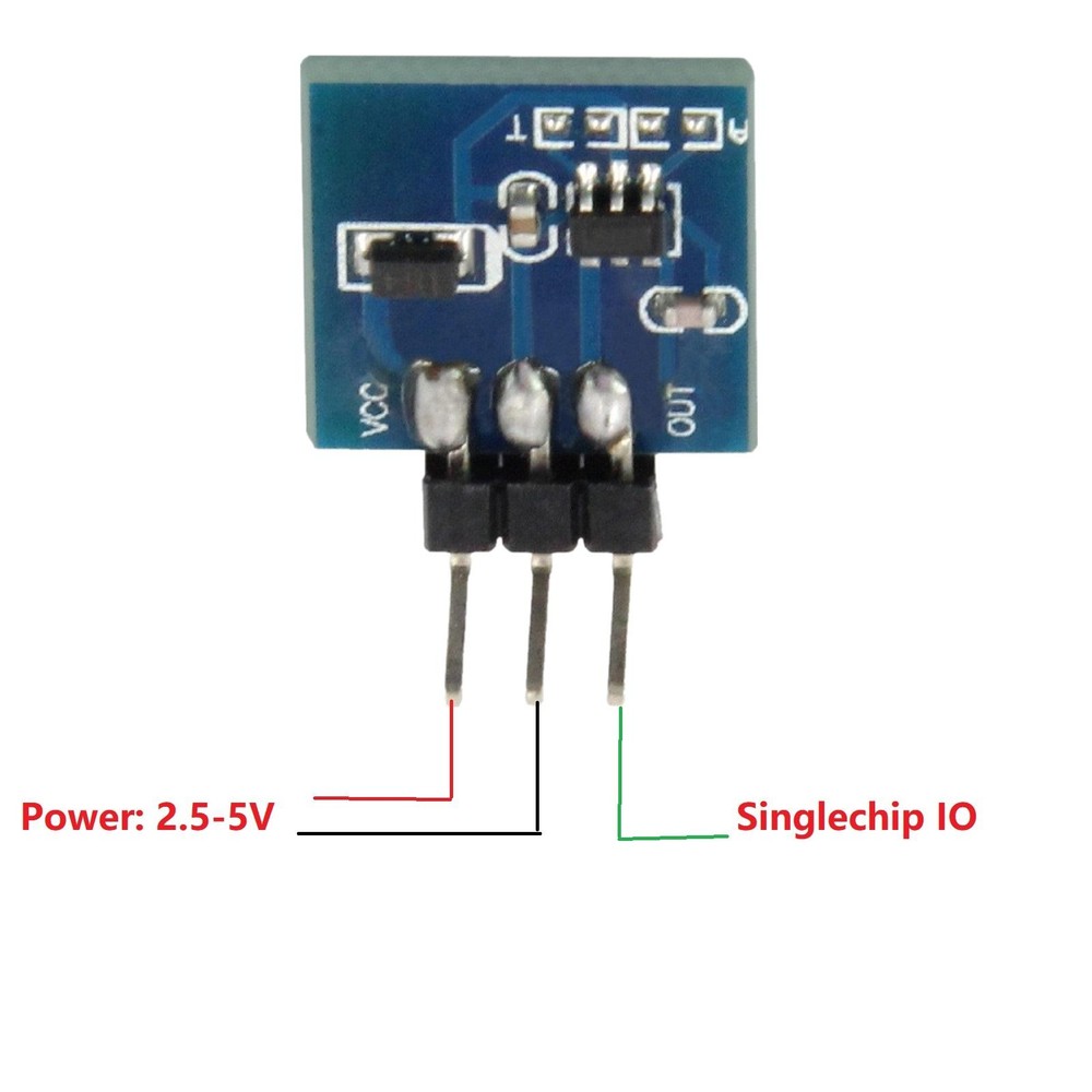 10Pack 2.5-5V TTP223 Capacitive Touch Switch Button Self-Lock Key Module