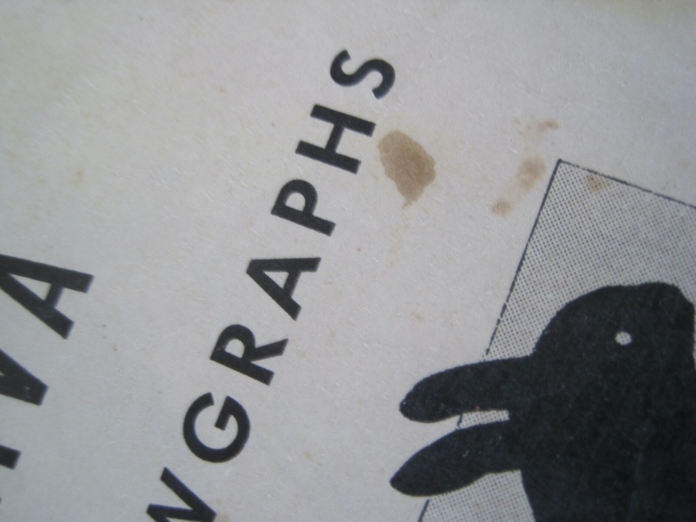 Lava Shadow Graphs Lava Soap Advertising Booklet