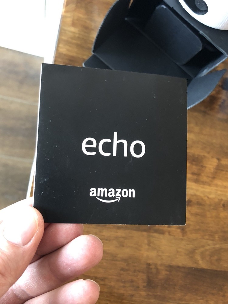 New Amazon Echo (2nd Generation) Smart Assistant - Sandstone Fabric