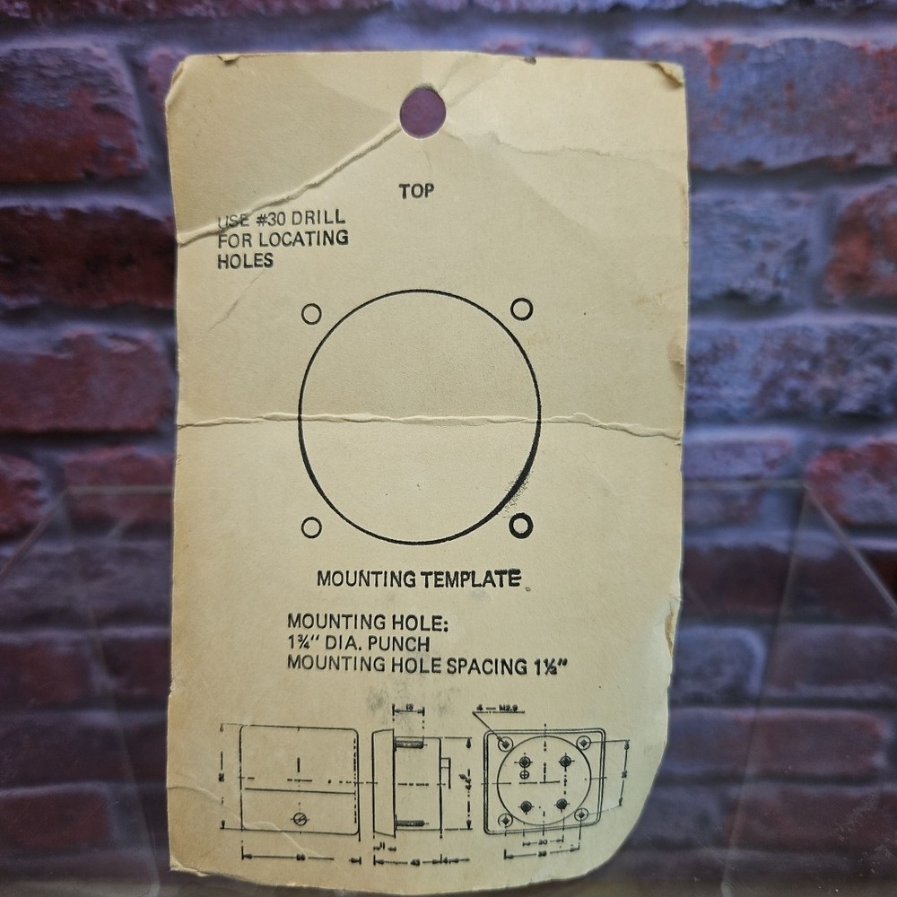 NEW GC 100 Microamoere D.C. Precision Panel Meter 20-1111