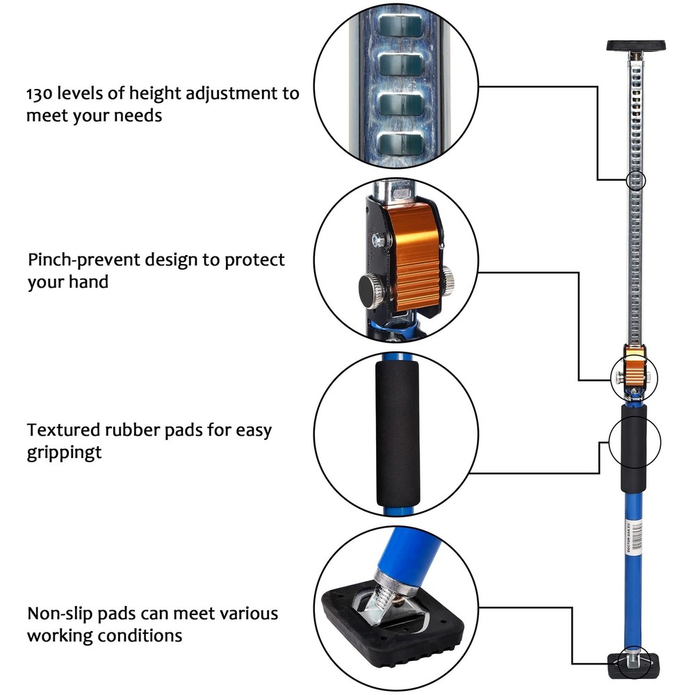 SAND MINE Third Hand Tool, Adjustable Support Pole, 3rd 40 Inch
