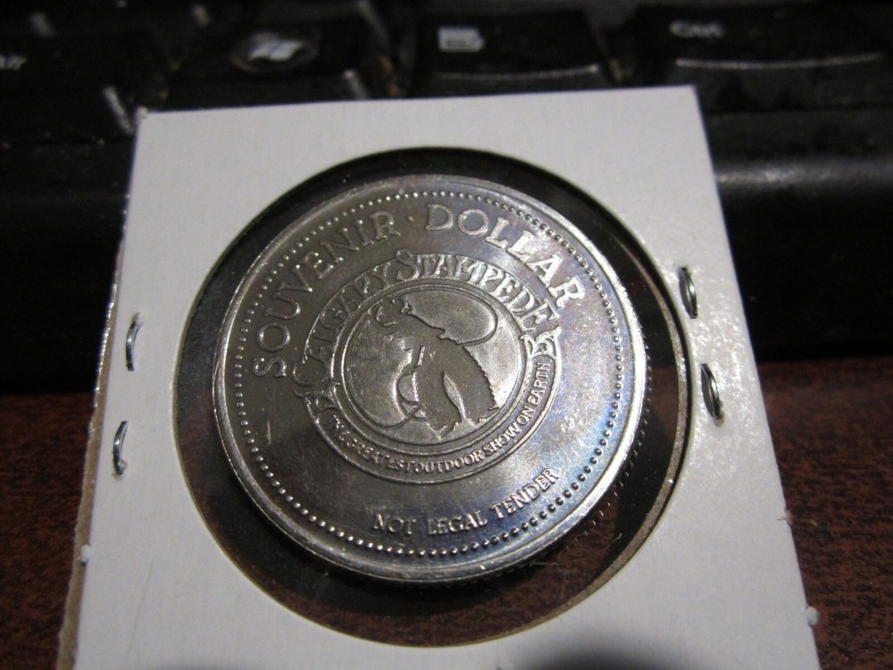 1989 - Calgary Stampede - Commemorative - Canada Trade Dollar / Token