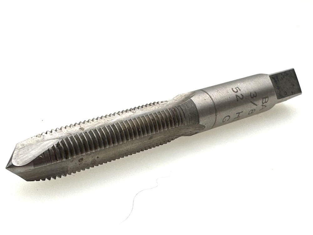 Bath 3/8"-24 spiral thread tap NOS
