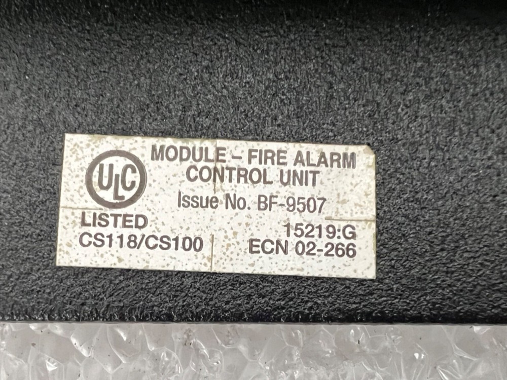 NOTIFIER Fire Alarm Control Unit/Panel | Signaling Device Fire Alarm - Green