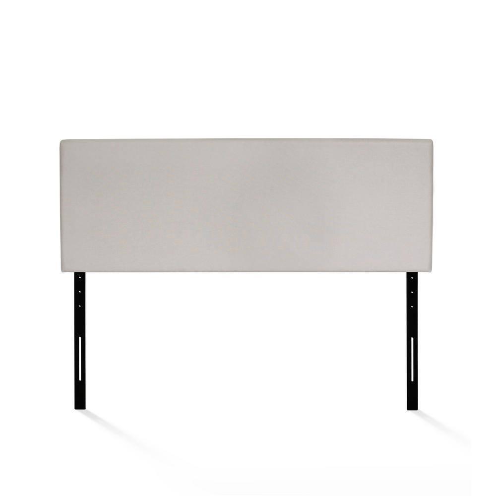 Furinno Solid Plain Headboard Only Queen Size Mounted Upholstered Polyester