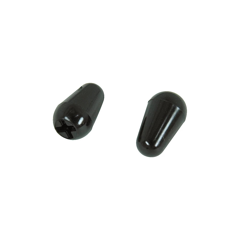 Fender Original Stratocaster Black Switch Tips (2)
