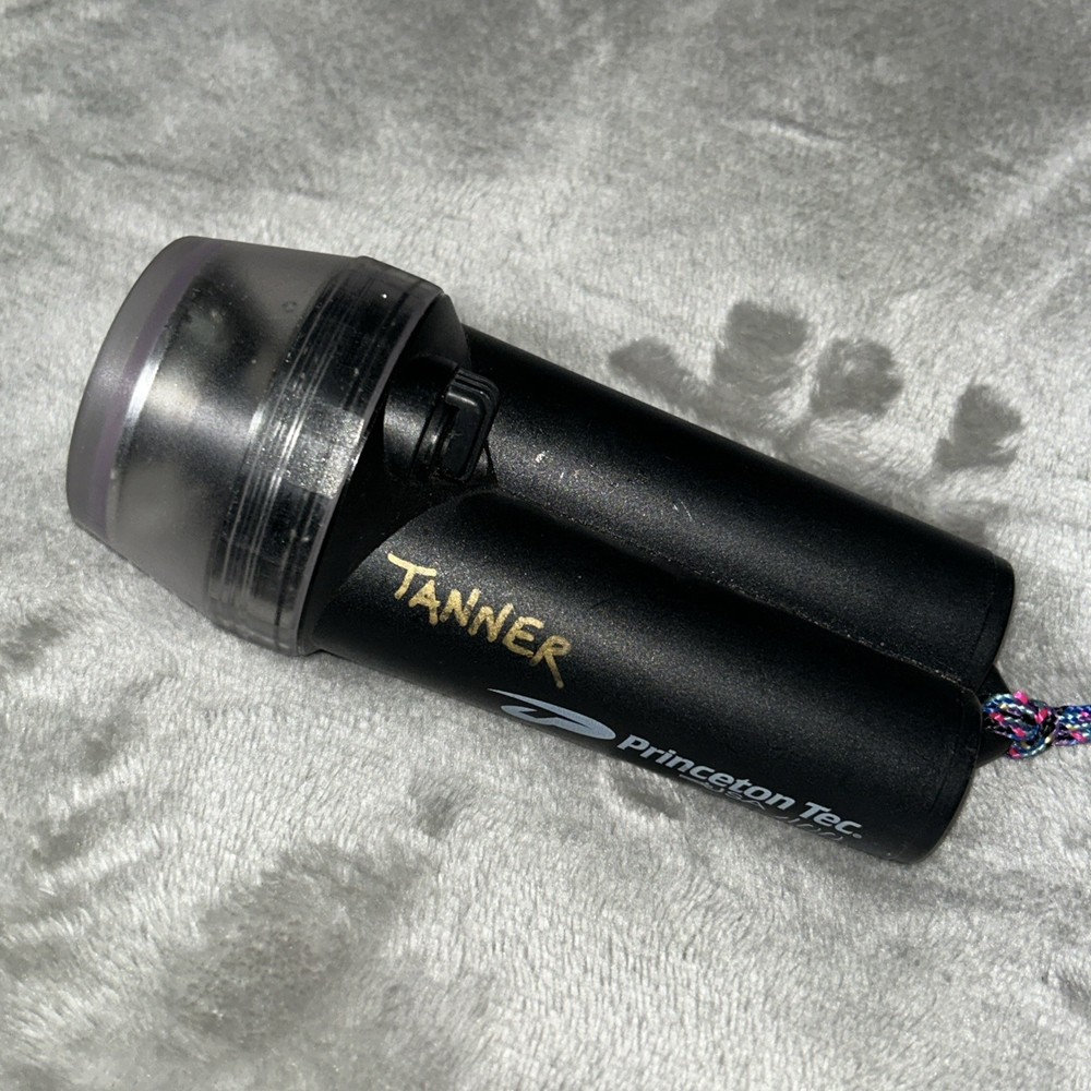 Princeton Tec 400 Dive Light Black For Parts Untested