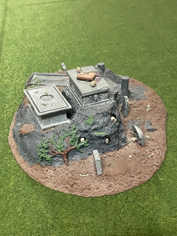 Forge World graveyard mound heavy terrain AOS scenery