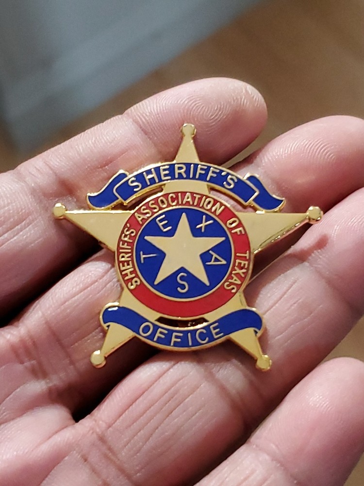 Texas Sheriff Lapel Pin