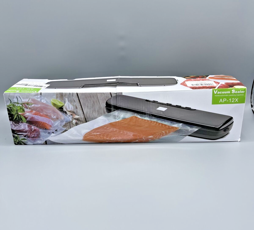 Vacuum Food Sealer Machine Compact Black