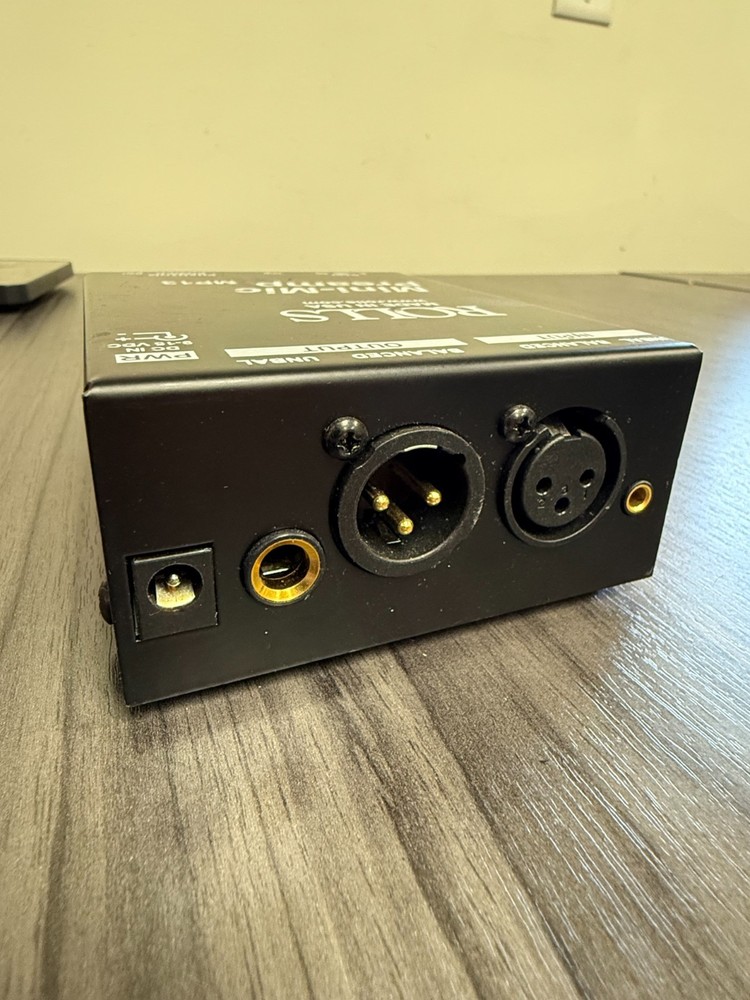 ROLLS MP13 Mini-Mic Preamp Phantom Power