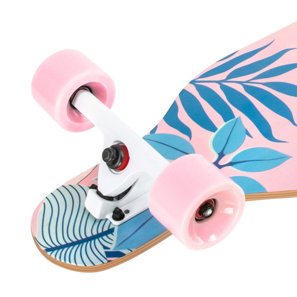 41'' Longboard Skateboard 8 Layer Canadian Maple Drop Through Longboards for ...