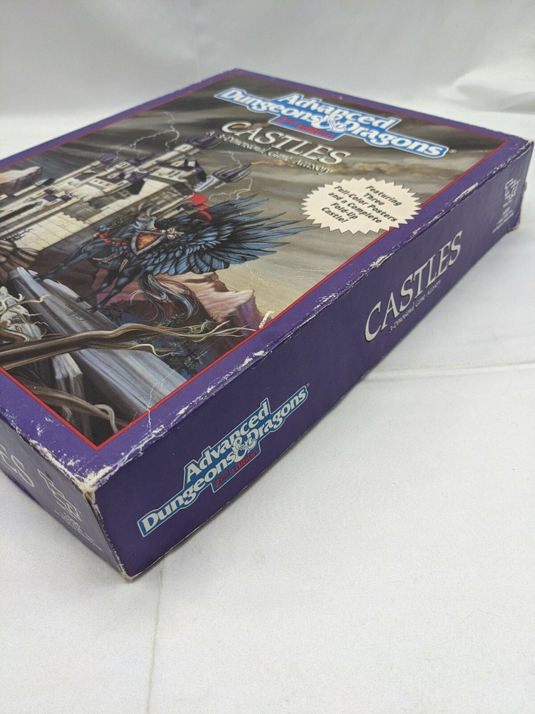 **INCOMPLETE** Advanced Dungeon And Dragons Castles 2nd Edition TSR 1990