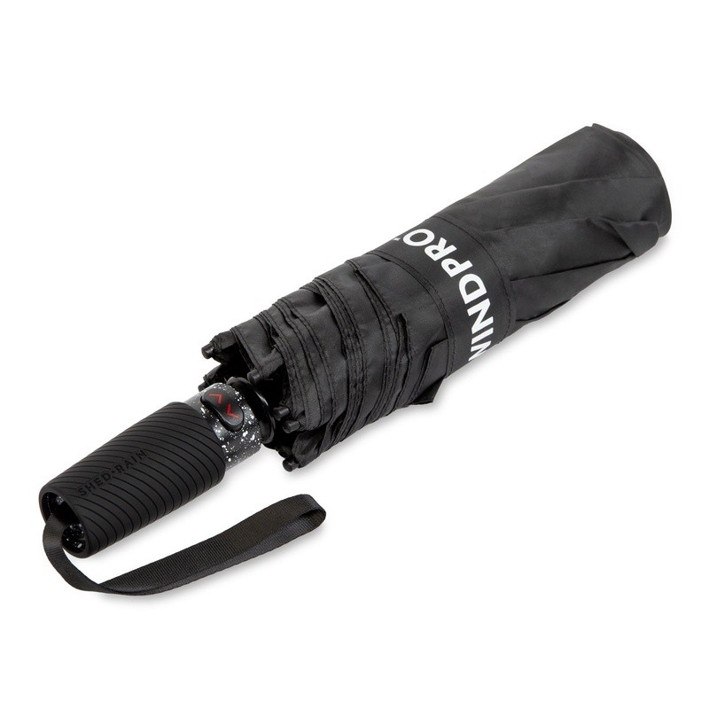 Windproof Compact Umbrella Auto Open Close Vented Canopy 75MPH Wind Resistant US