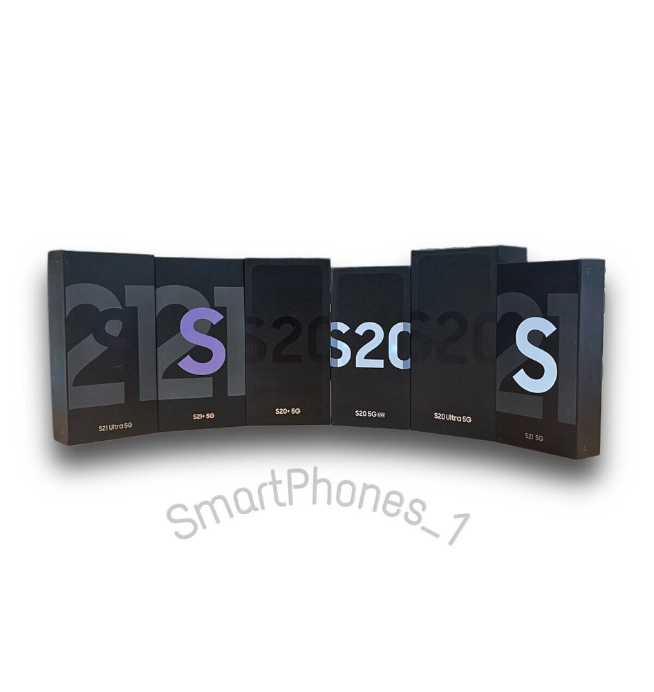 Samsung Galaxy S20 Plus FE S21 Ultra 5G Original Retail Boxes - Empty