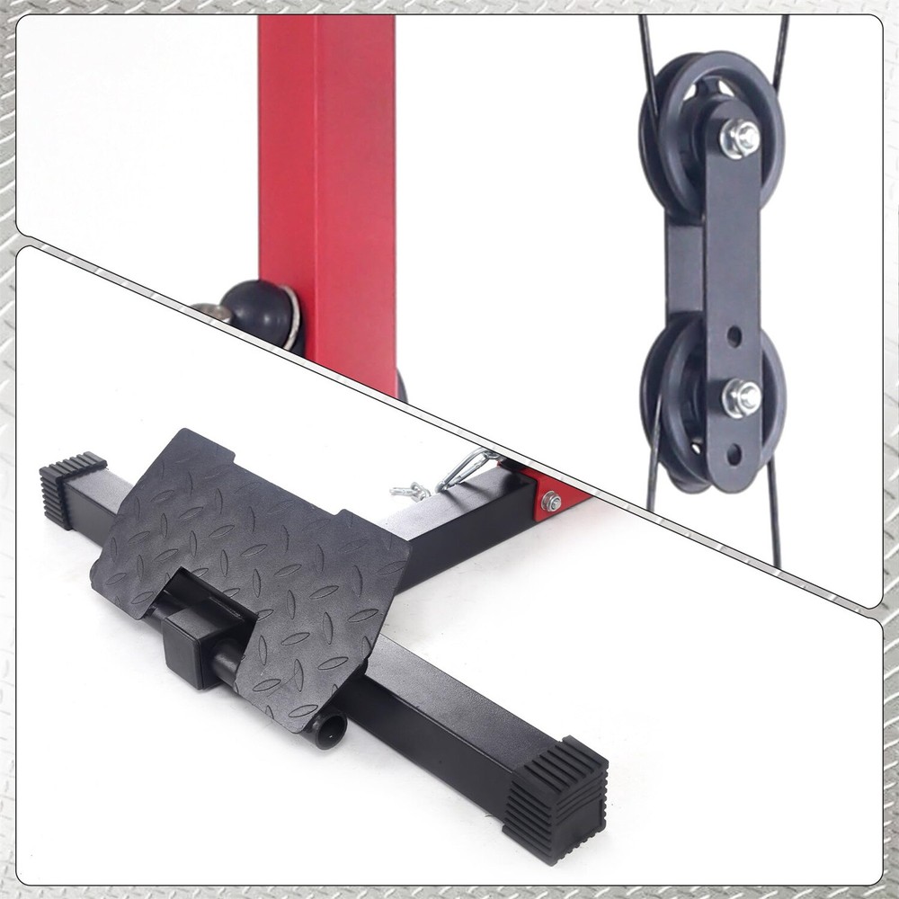 LAT Power Cable Machine Pulldown Machines Row Cable Machine with Adjustable Leg