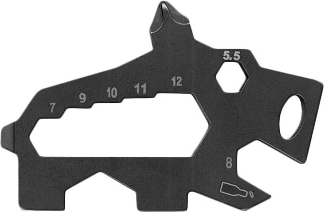 Micro tool Bullgog Multi-Tool by Trixie & Milo 11-n-1 tool