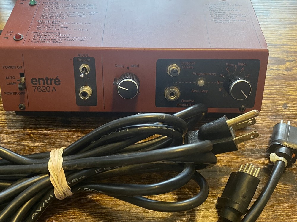 Entre Electronic 7620A Projector Programmer Dissolve Unit Controller