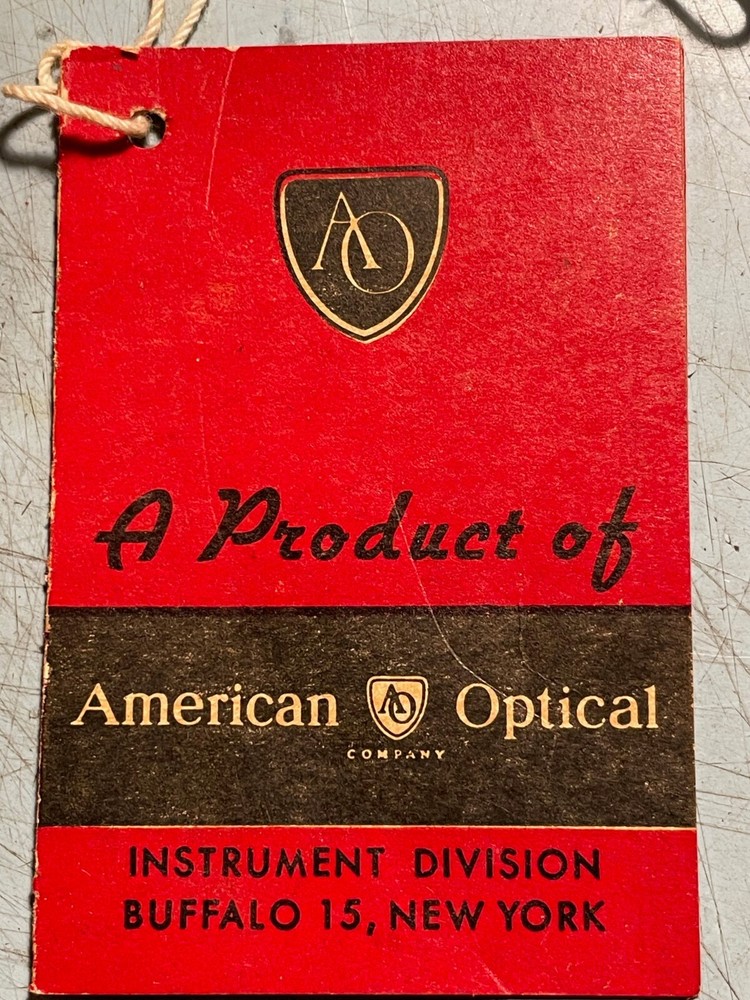 American Optical Scholar's Microscope, Model 78