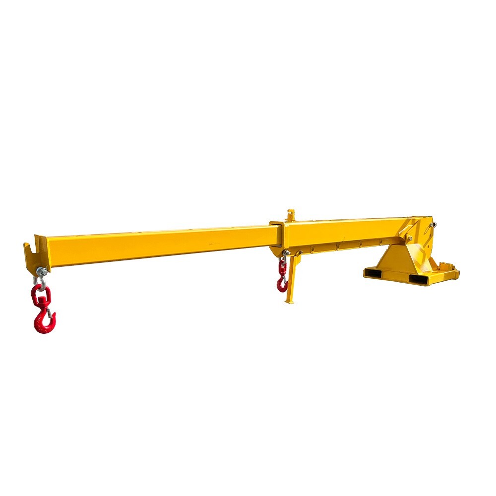 4400lbs Adjustable Forklift Mobile Crane, Lifting Forklift Extension Attachments