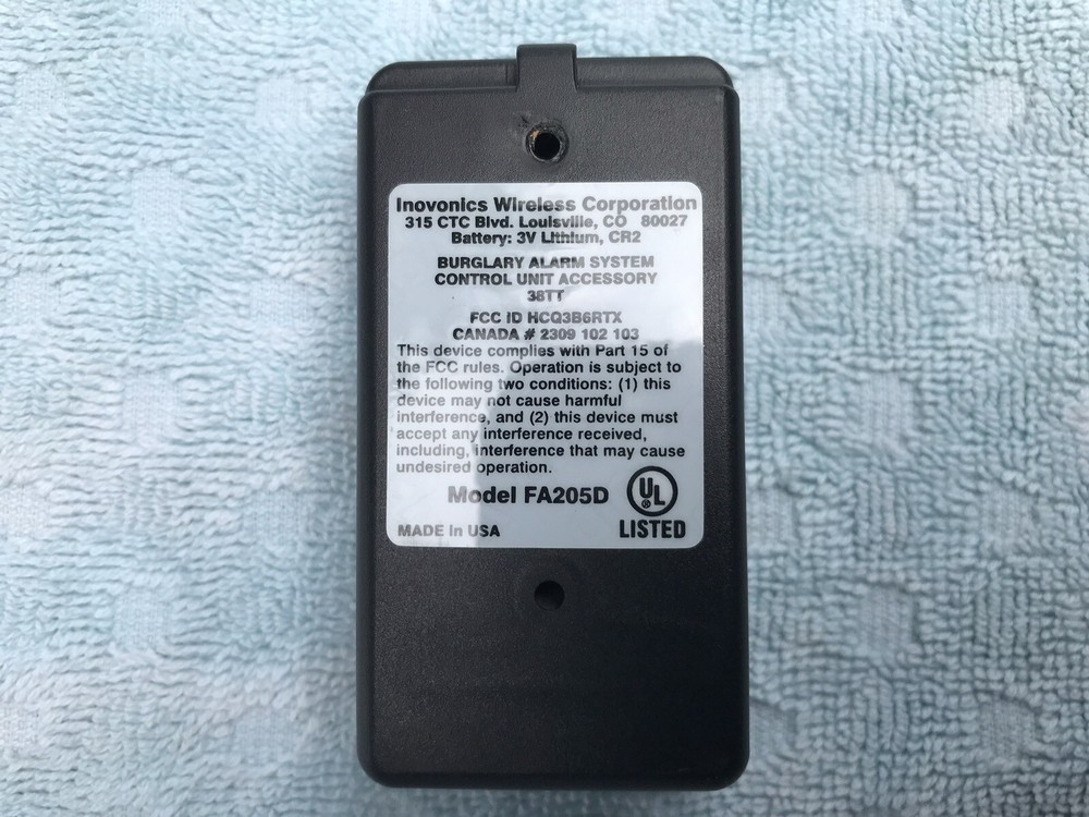 Two Units INOVONICS Wireless FA205D Two Button Transmitter