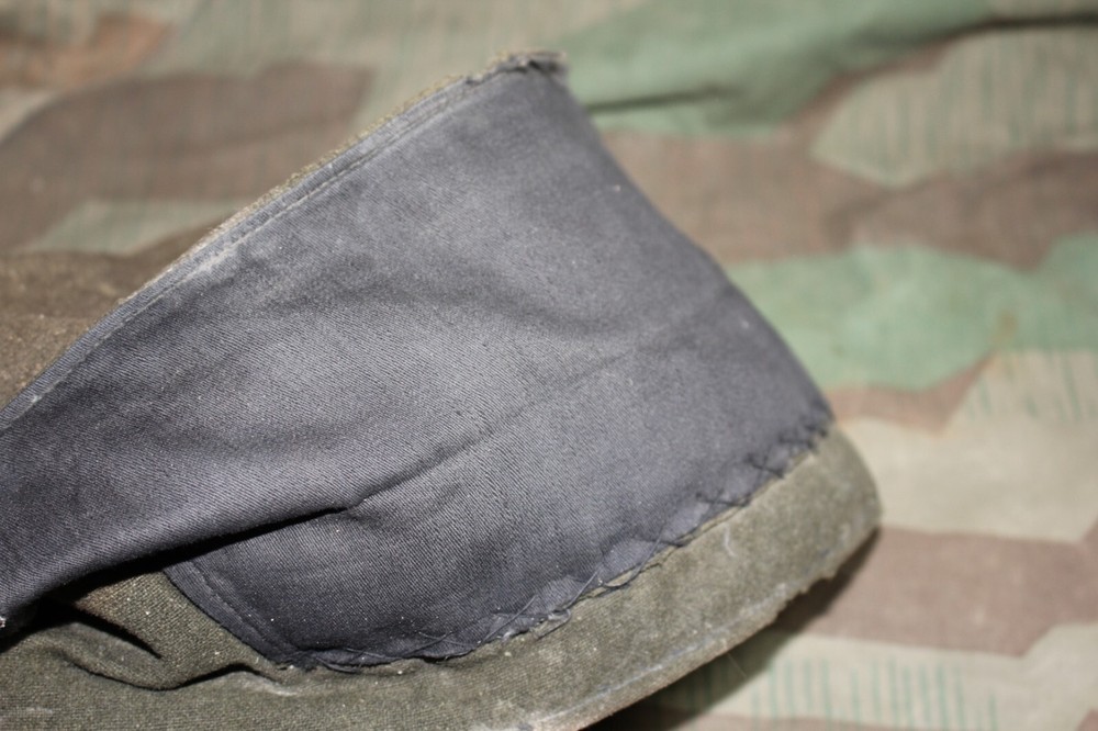 ORIGINAL WW2 GERMAN M43 FELDMUTZE STYLE FIELD CAP MODIFIED WH SS OSTFRONT