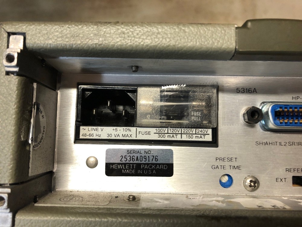HP 5316A Universal Counter 100MHz, TESTED WORKING
