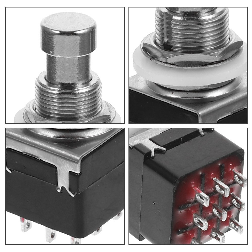 Switch Guitar Pedal Footswitch Button Operated Controller Momentary