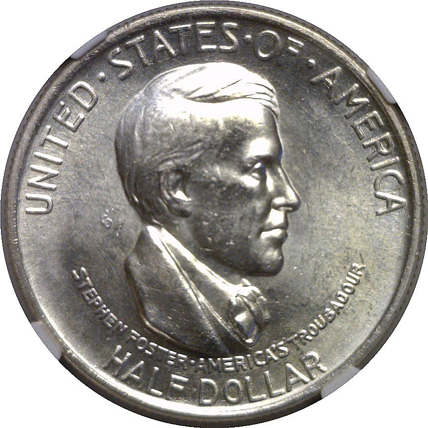 1936 Cincinnati Commemorative Half Dollar NGC MS-64