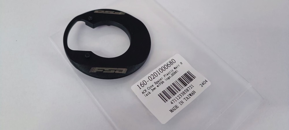 FSA Vision ACR frame headset stem cone spacer low stack 3mm black 160-0201000680