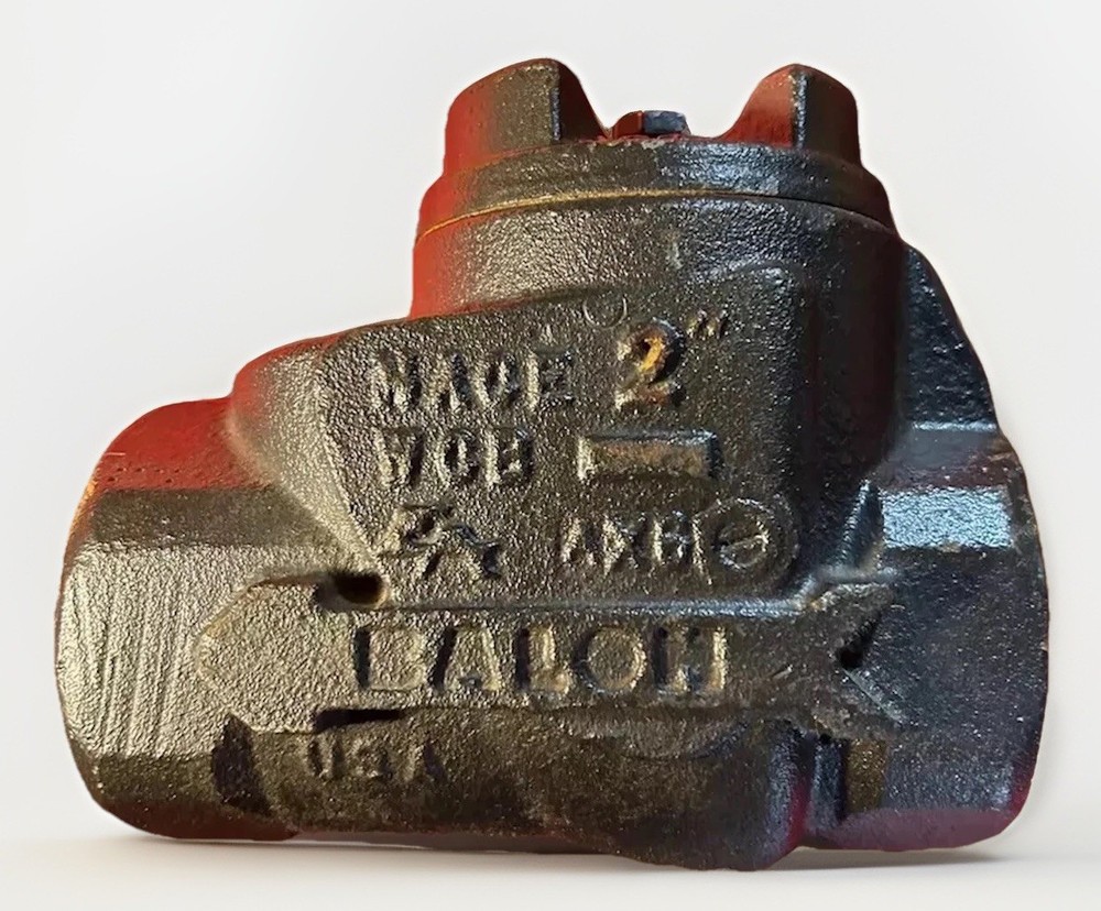 2” Balon Swing Check Thread X Thread Ductile Carbon Steel