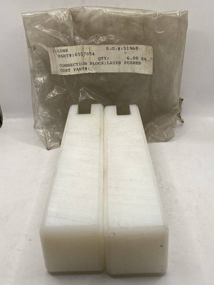 Lot Of 2 6557054 CONNECTION BLOCK LAYER PUSHER