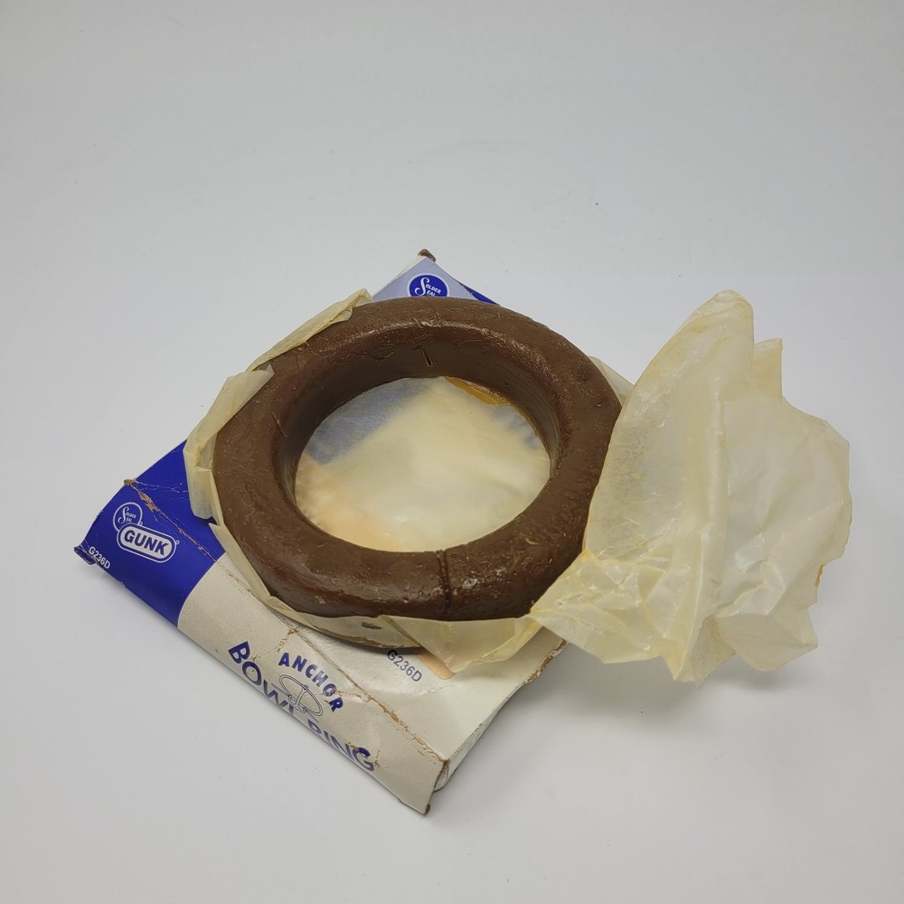 Gunk G236D Wax Ring, 5.3" Outer Diameter, 5.3" Inner Diameter - NEW