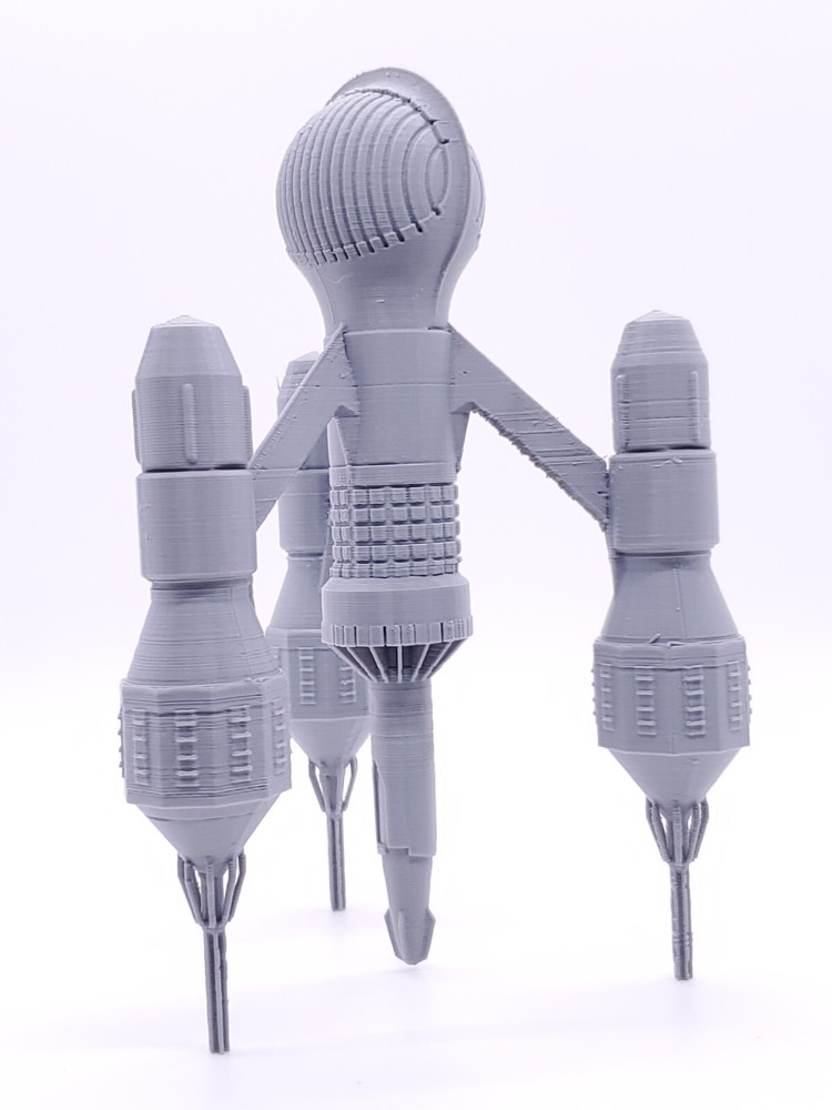 Liberator - 1", 3", 6" or 12" Model - Custom Blake's 7 Space Ship Shuttle Craft