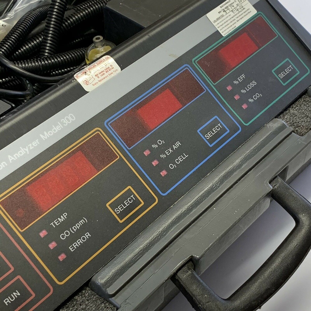 Combustion Analyzer Model 300 Bacharach