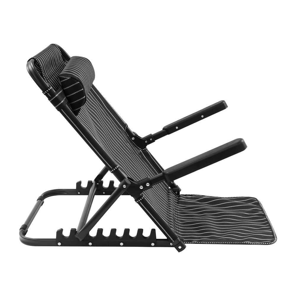 7 Position Adjustable Bed Backrest Support w/ Arms & Headrest Folding Reading